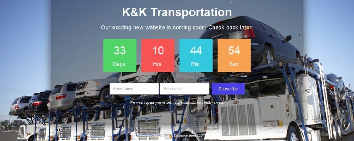 Landing Page