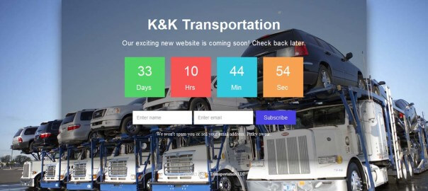 Landing Page